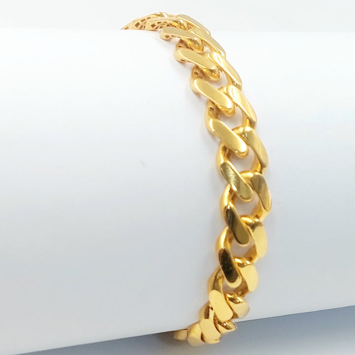 21K اسوارة جنزير اكسترا-مجوهرات الشيخ سعيد-Saeed Jewelry 