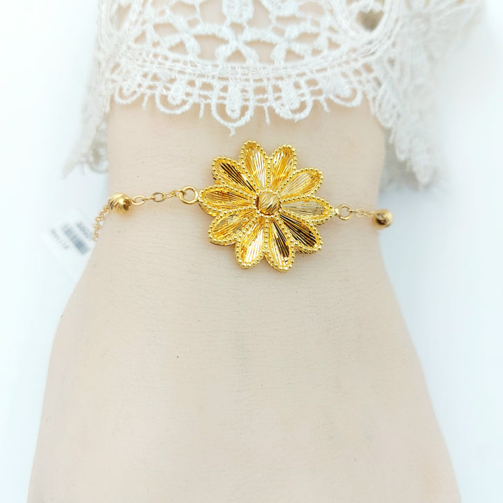 21K اسوارة شمس اكسترا-مجوهرات الشيخ سعيد-Saeed Jewelry 