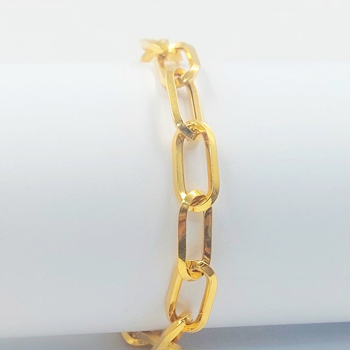 21K اسوارة بيبر كليب اكسترا-مجوهرات الشيخ سعيد-Saeed Jewelry 