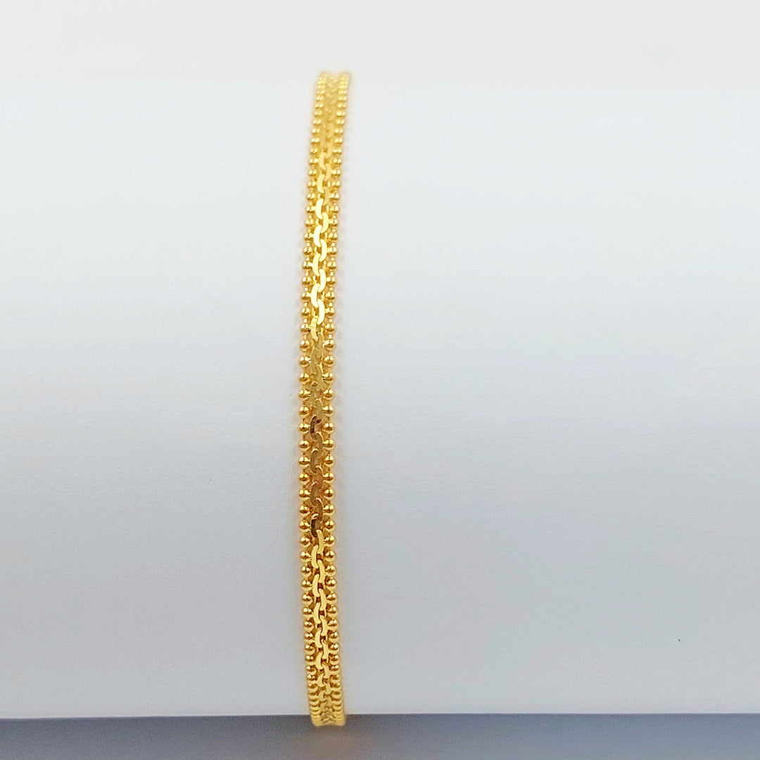 21K اسوارة  ماليزي اكسترا-مجوهرات الشيخ سعيد-Saeed Jewelry 