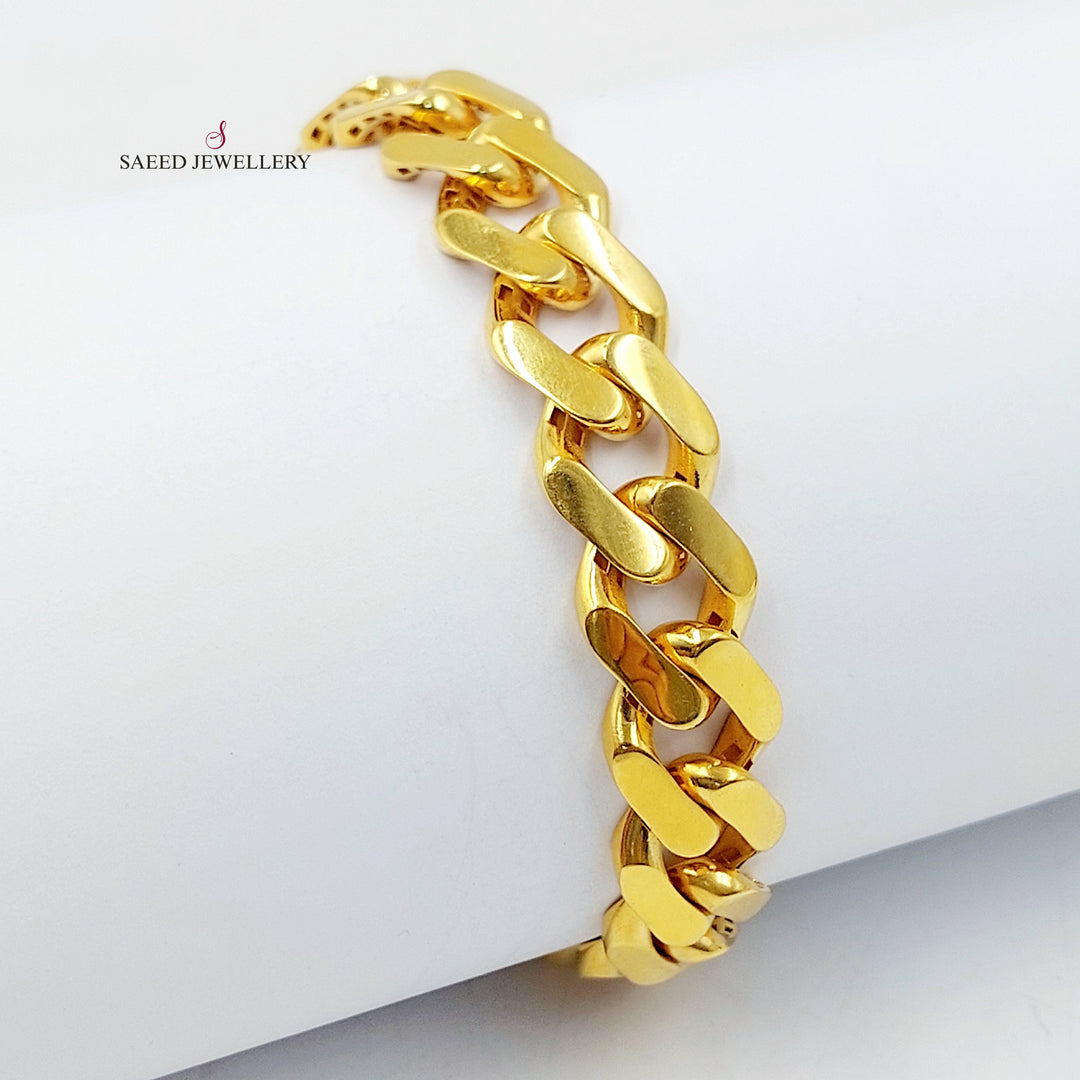 21K اسوارة جنزير اكسترا-مجوهرات الشيخ سعيد-Saeed Jewelry 