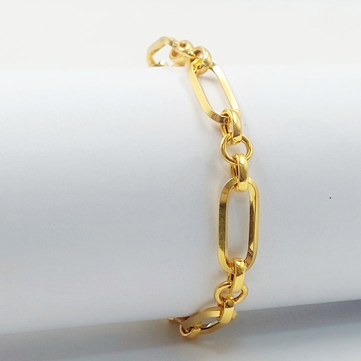 21K اسوارة بيبر كليب اكسترا-مجوهرات الشيخ سعيد-Saeed Jewelry 