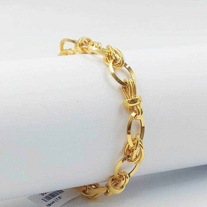 21K اسوارة اكسترا-مجوهرات الشيخ سعيد-Saeed Jewelry 