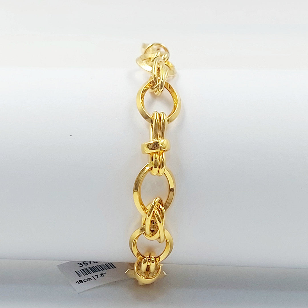 21K اسوارة اكسترا-مجوهرات الشيخ سعيد-Saeed Jewelry 