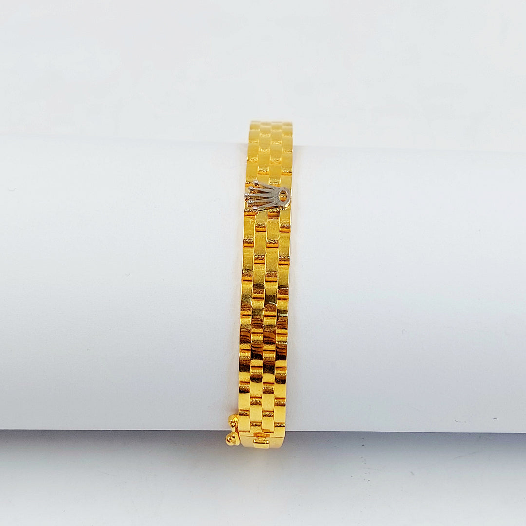 21K اسوارة اكسترا-مجوهرات الشيخ سعيد-Saeed Jewelry 