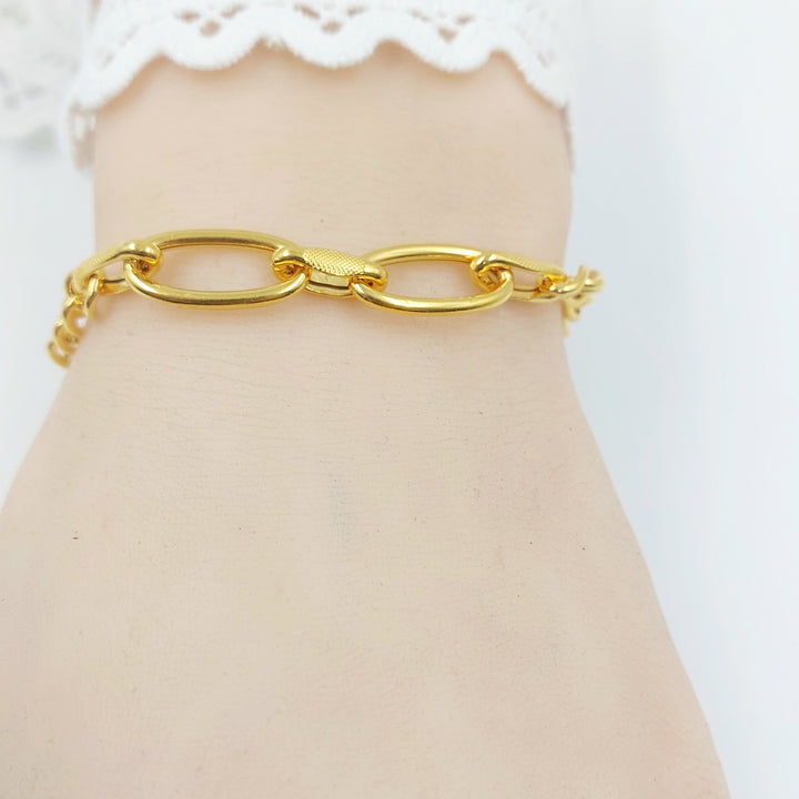 21K اسوارة اكسترا-مجوهرات الشيخ سعيد-Saeed Jewelry 