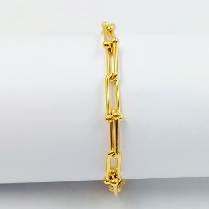 21K اسوارة اكسترا-مجوهرات الشيخ سعيد-Saeed Jewelry 