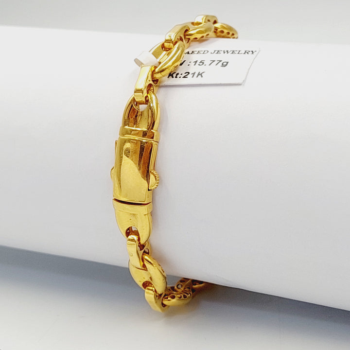 21K اسوارة اكسترا-مجوهرات الشيخ سعيد-Saeed Jewelry 