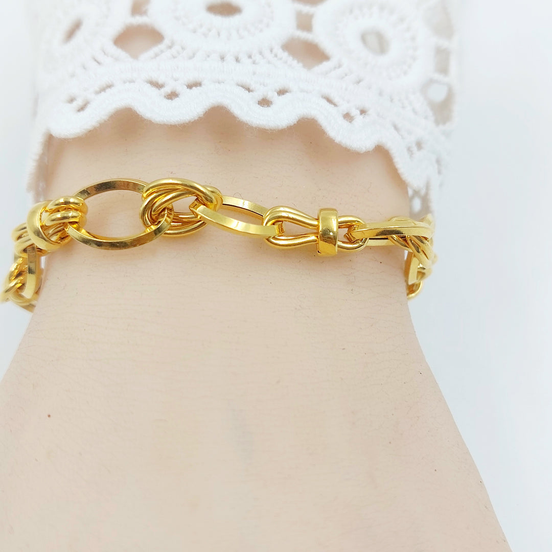 21K اسوارة اكسترا-مجوهرات الشيخ سعيد-Saeed Jewelry 