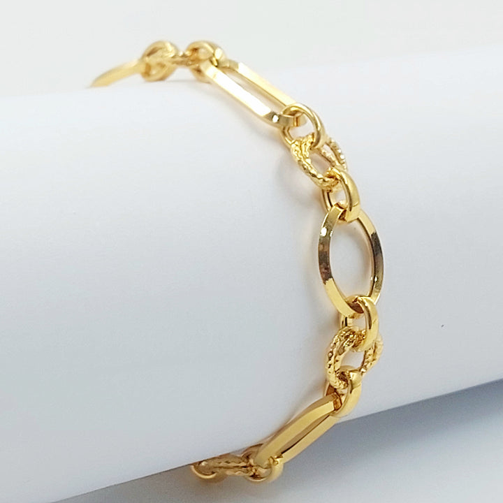 21K اسوارة اكسترا-مجوهرات الشيخ سعيد-Saeed Jewelry 