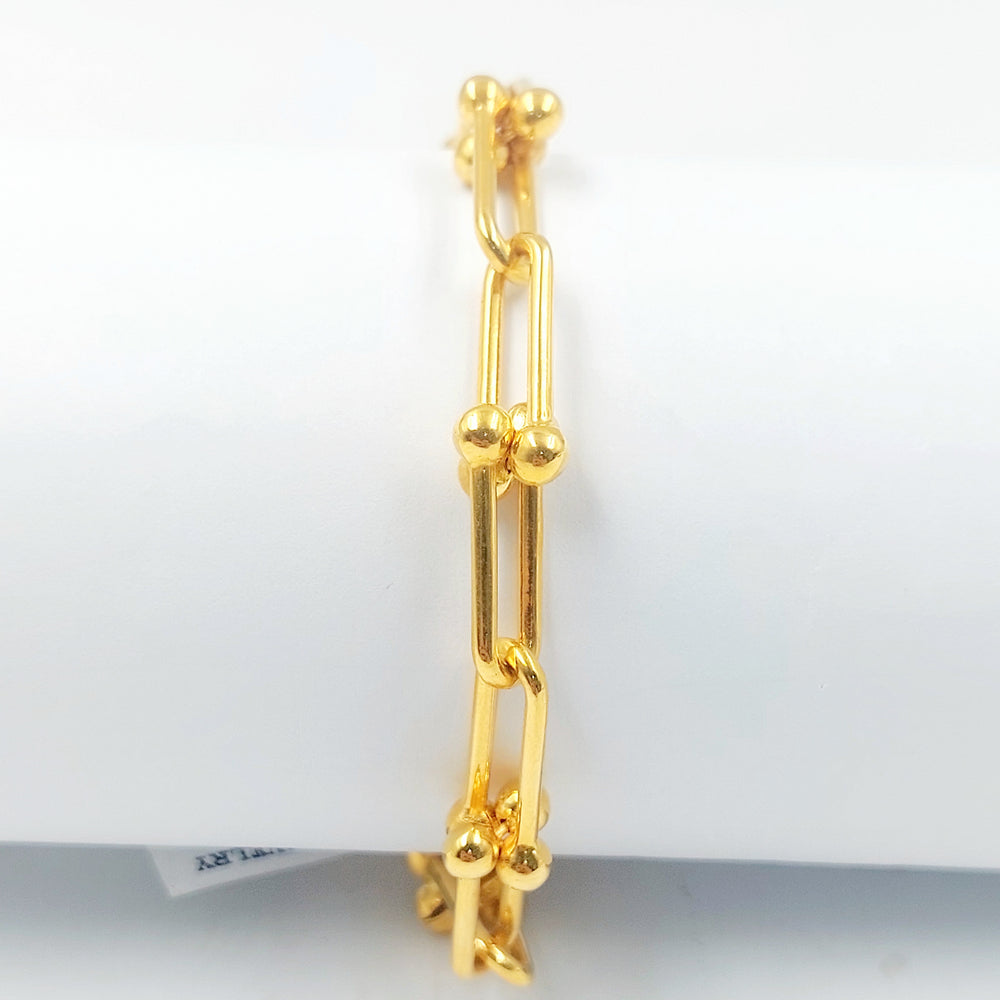 21K اسوارة اكسترا-مجوهرات الشيخ سعيد-Saeed Jewelry 