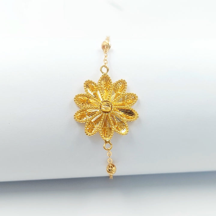 21K اسوارة شمس اكسترا-مجوهرات الشيخ سعيد-Saeed Jewelry 