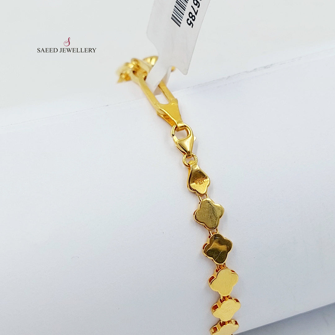 21K اسوارة دنانديش اكسترا-مجوهرات الشيخ سعيد-Saeed Jewelry 