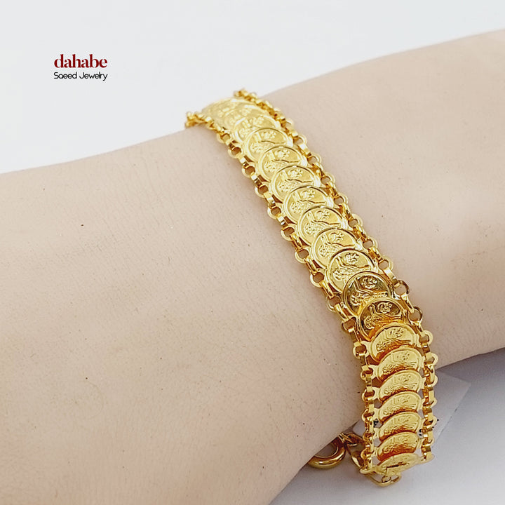 21K اسوارة رشادي اثمان-مجوهرات الشيخ سعيد-Saeed Jewelry 