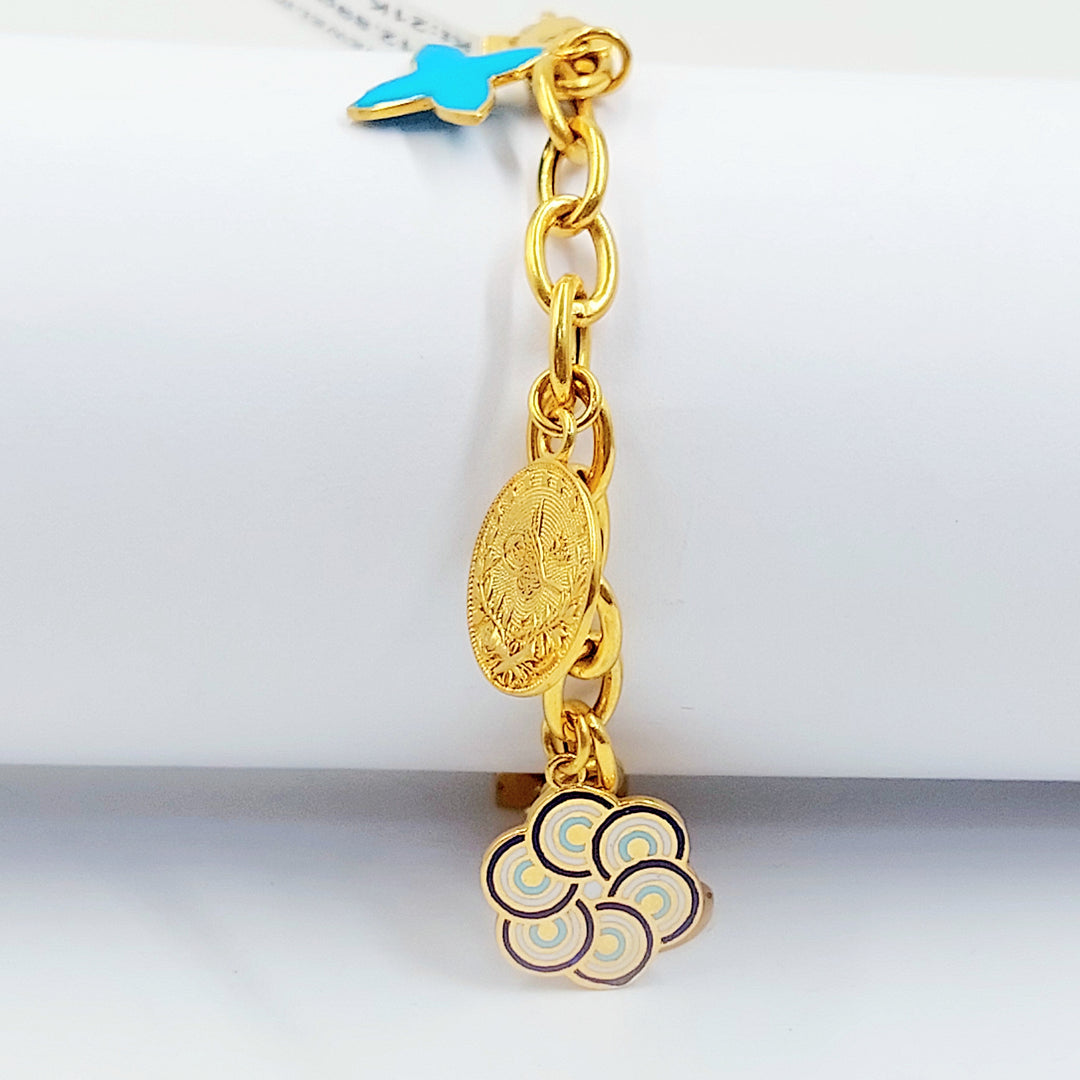 21K اسوارة دنانديش مينا-مجوهرات الشيخ سعيد-Saeed Jewelry 