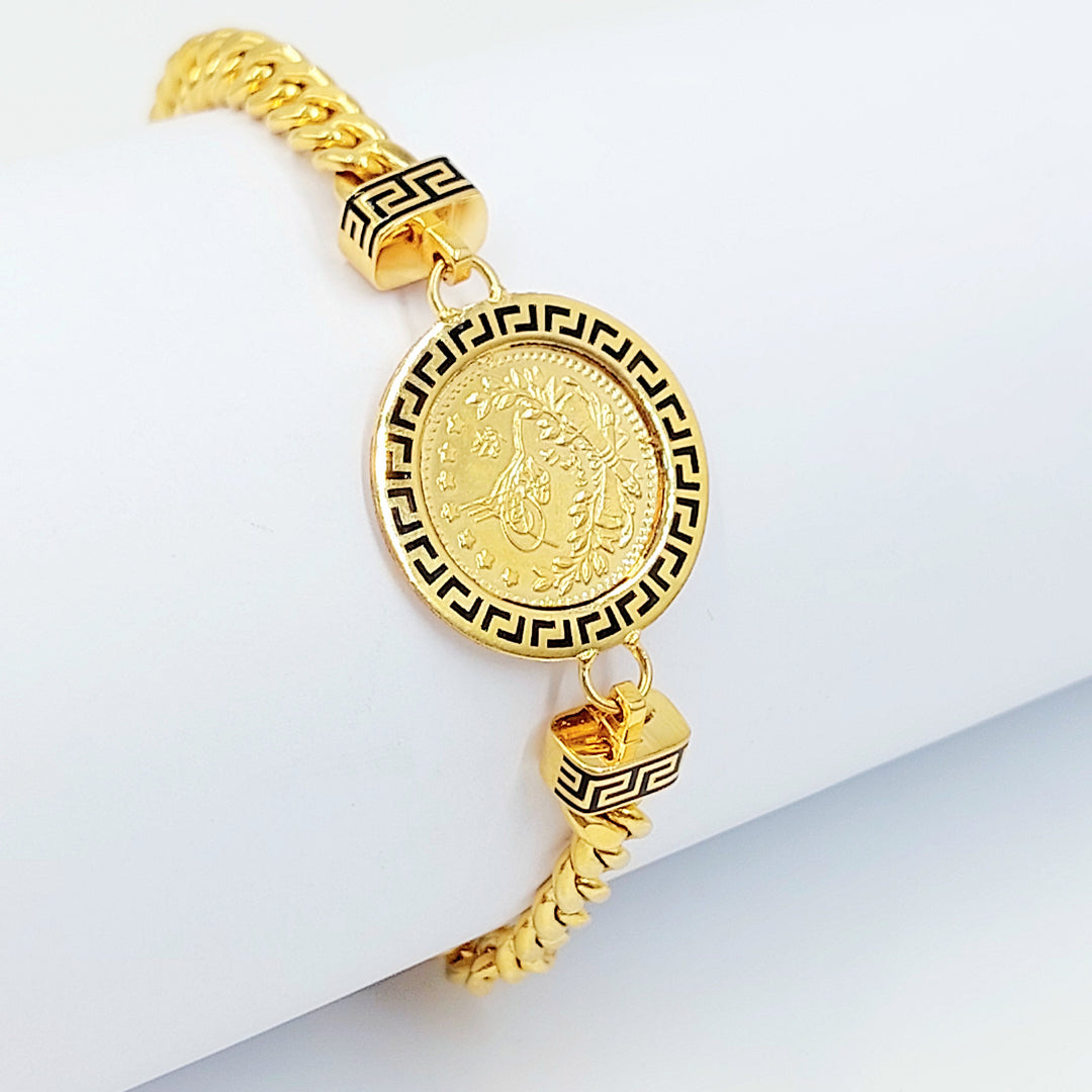21K اسوارة رشادي مينا-مجوهرات الشيخ سعيد-Saeed Jewelry 