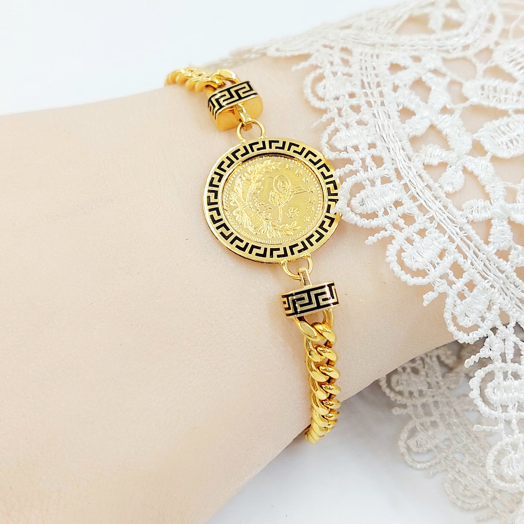21K اسوارة رشادي مينا-مجوهرات الشيخ سعيد-Saeed Jewelry 