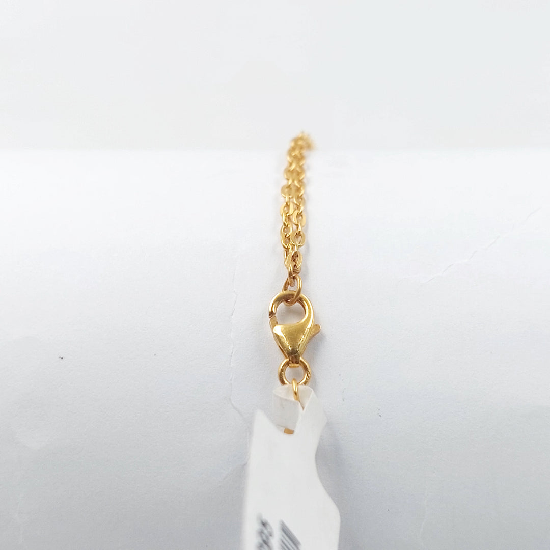 21K اسوارة اكسترا مينا-مجوهرات الشيخ سعيد-Saeed Jewelry 