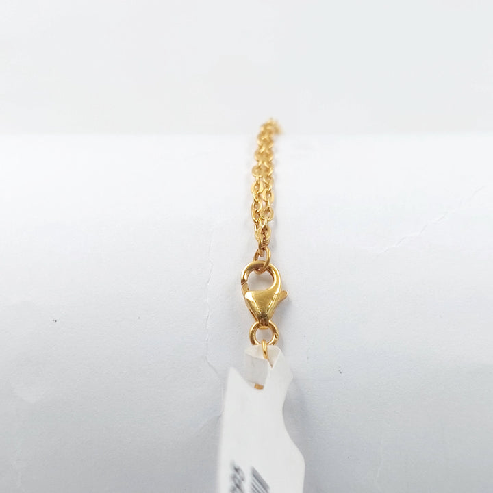 21K اسوارة اكسترا مينا-مجوهرات الشيخ سعيد-Saeed Jewelry 