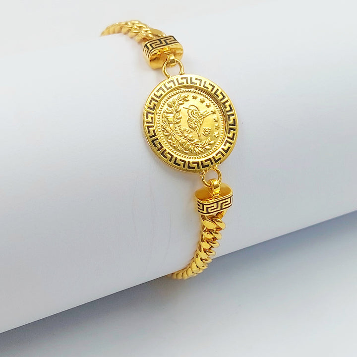 21K اسوارة رشادي مينا-مجوهرات الشيخ سعيد-Saeed Jewelry 