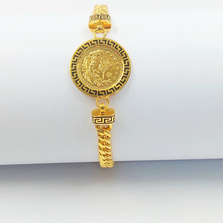 21K اسوارة رشادي مينا-مجوهرات الشيخ سعيد-Saeed Jewelry 