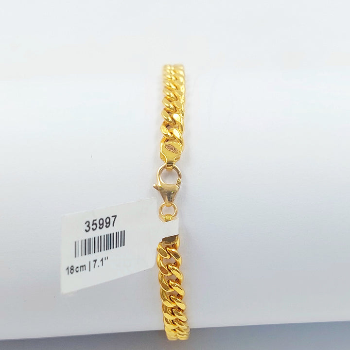 21K اسوارة انفينيتي مينا-مجوهرات الشيخ سعيد-Saeed Jewelry 