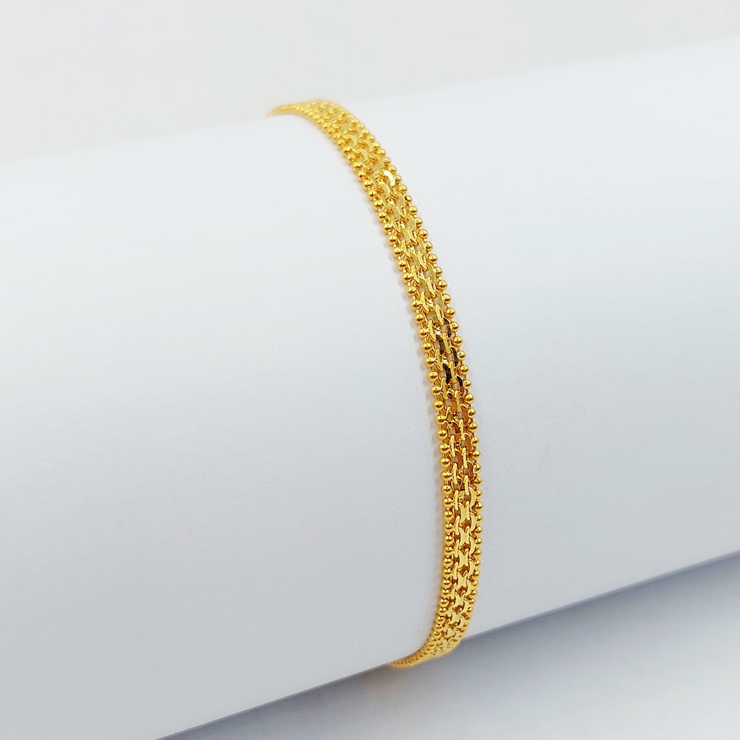 21K اسوارة فانسي-مجوهرات الشيخ سعيد-Saeed Jewelry 