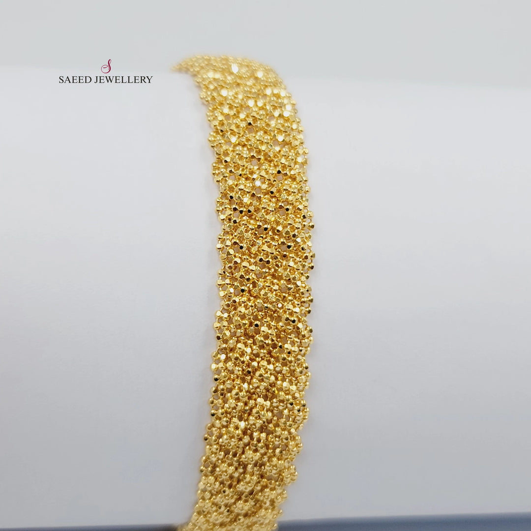 21K اسوارة فانسي-مجوهرات الشيخ سعيد-Saeed Jewelry 