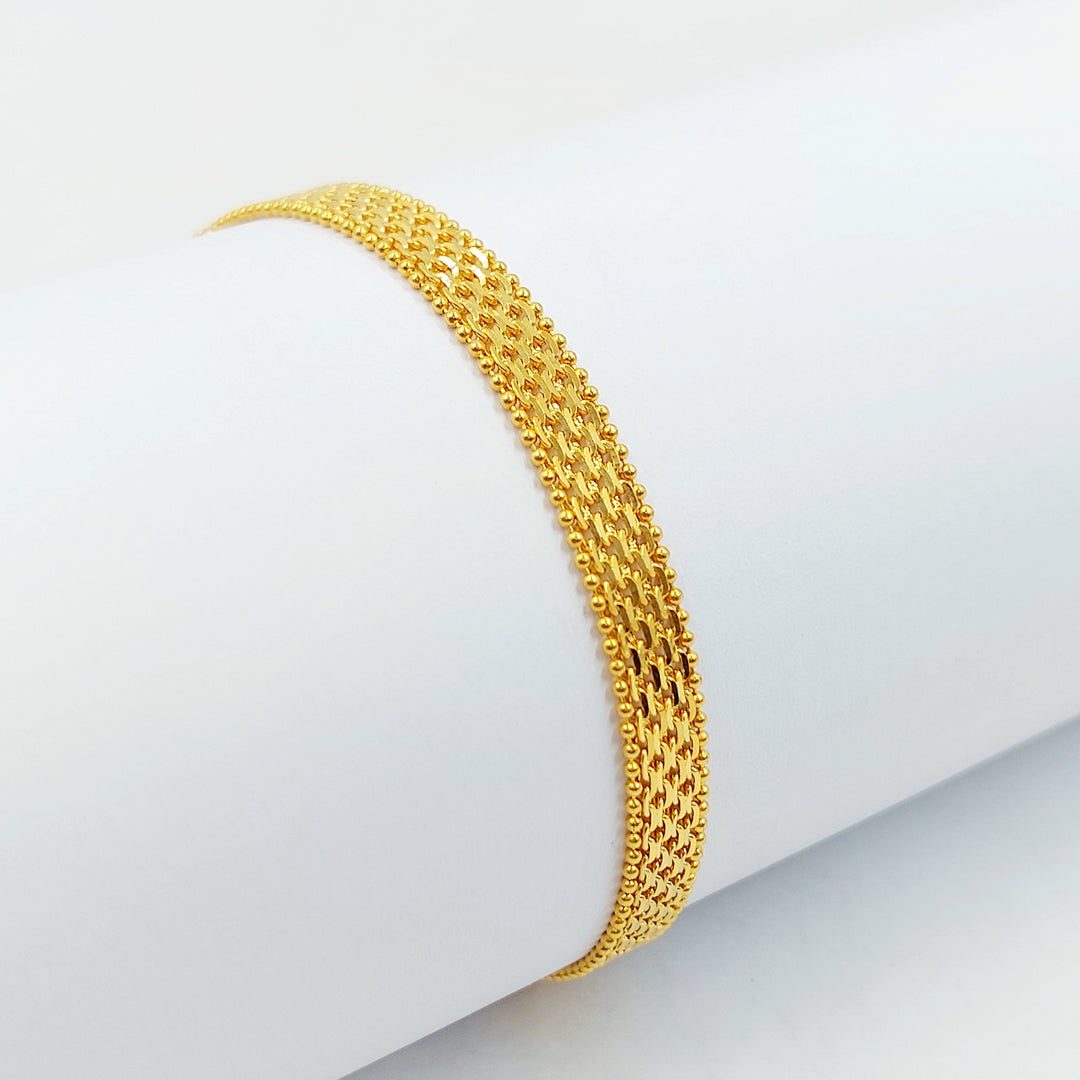 21K اسوارة فانسي-مجوهرات الشيخ سعيد-Saeed Jewelry 