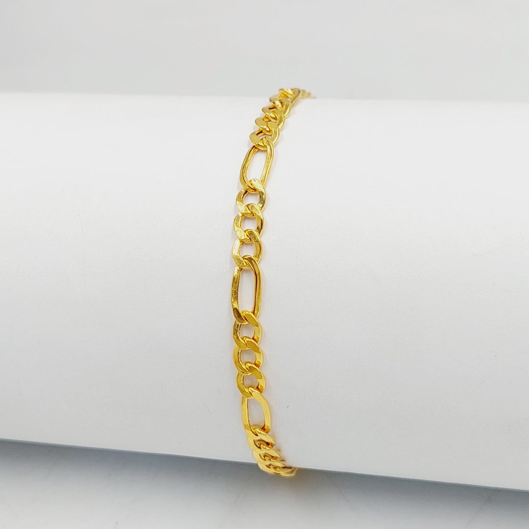 21K اسوارة فيجارو-مجوهرات الشيخ سعيد-Saeed Jewelry 