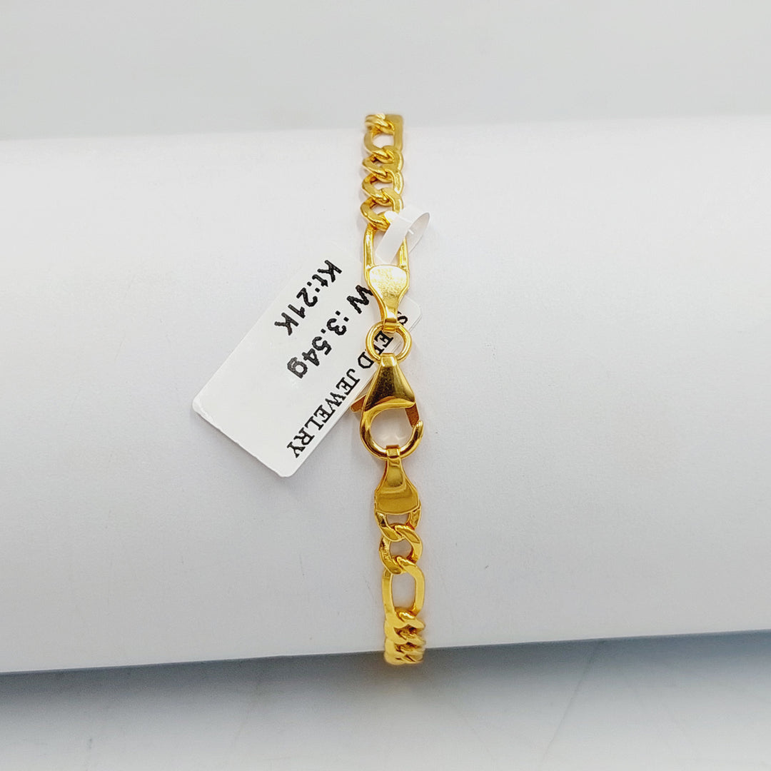 21K اسوارة فيجارو-مجوهرات الشيخ سعيد-Saeed Jewelry 
