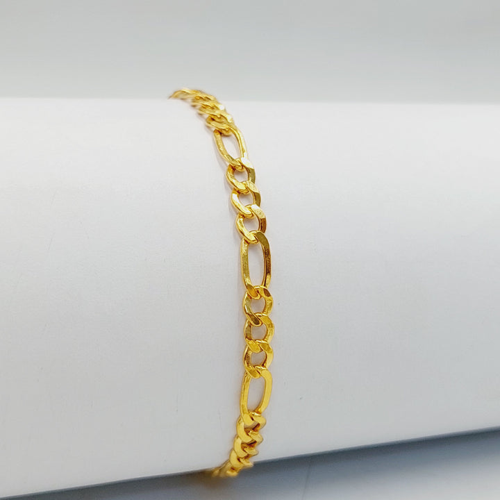 21K اسوارة فيجارو-مجوهرات الشيخ سعيد-Saeed Jewelry 