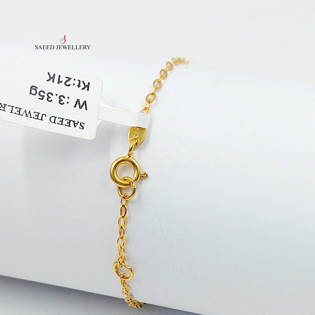 21K اسوارة اكسترا ناعم-مجوهرات الشيخ سعيد-Saeed Jewelry 