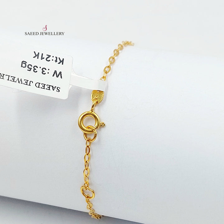 21K اسوارة اكسترا ناعم-مجوهرات الشيخ سعيد-Saeed Jewelry 