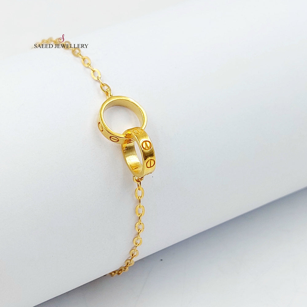 21K اسوارة اكسترا ناعم-مجوهرات الشيخ سعيد-Saeed Jewelry 