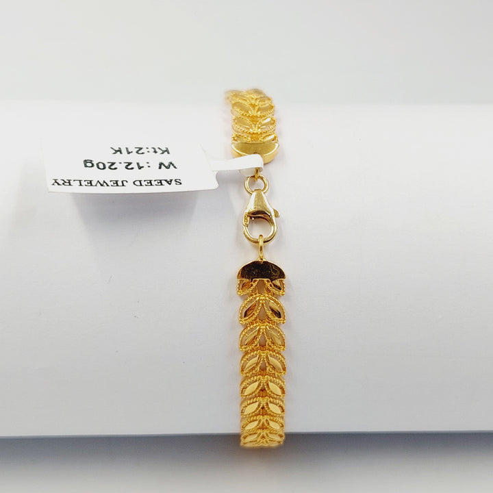 21K اسوارة اونصه-مجوهرات الشيخ سعيد-Saeed Jewelry 