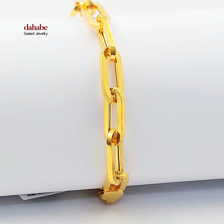 21K اسوارة بيبر كليب-مجوهرات الشيخ سعيد-Saeed Jewelry 