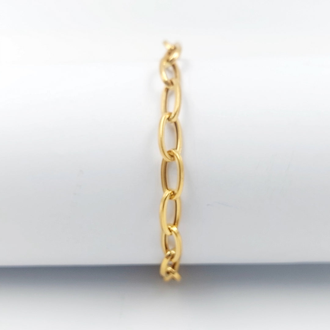 21K اسوارة بيبر كليب-مجوهرات الشيخ سعيد-Saeed Jewelry 