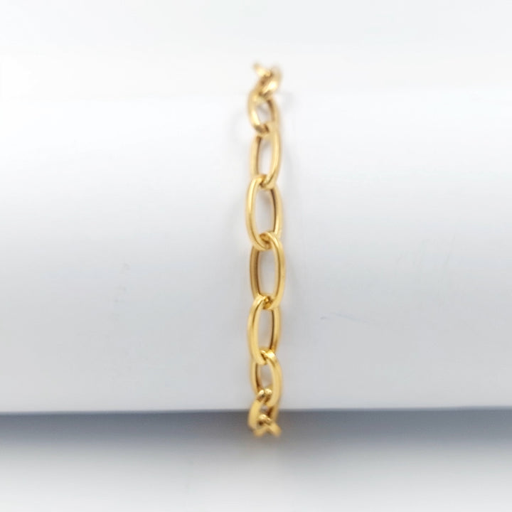 21K اسوارة بيبر كليب-مجوهرات الشيخ سعيد-Saeed Jewelry 