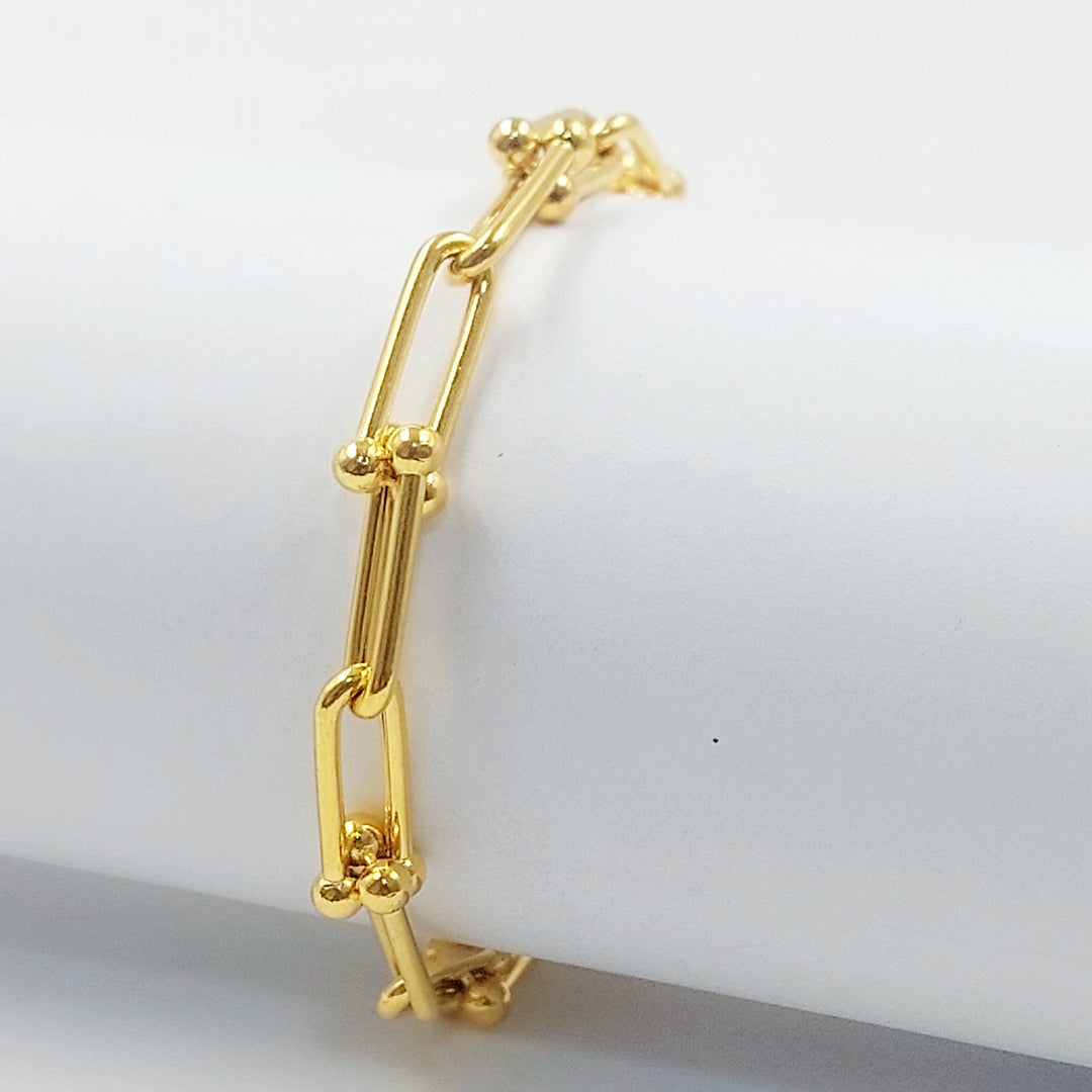 21K اسوارة بيبر كليب-مجوهرات الشيخ سعيد-Saeed Jewelry 