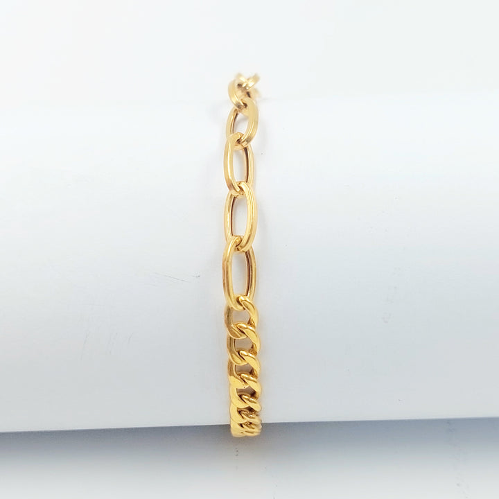 21K اسوارة بيبر كليب-مجوهرات الشيخ سعيد-Saeed Jewelry 