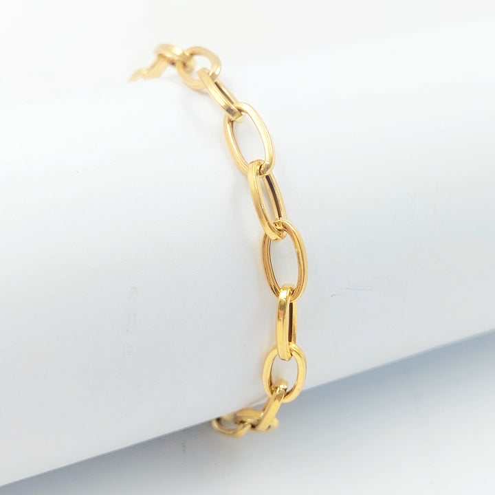 21K اسوارة بيبر كليب-مجوهرات الشيخ سعيد-Saeed Jewelry 