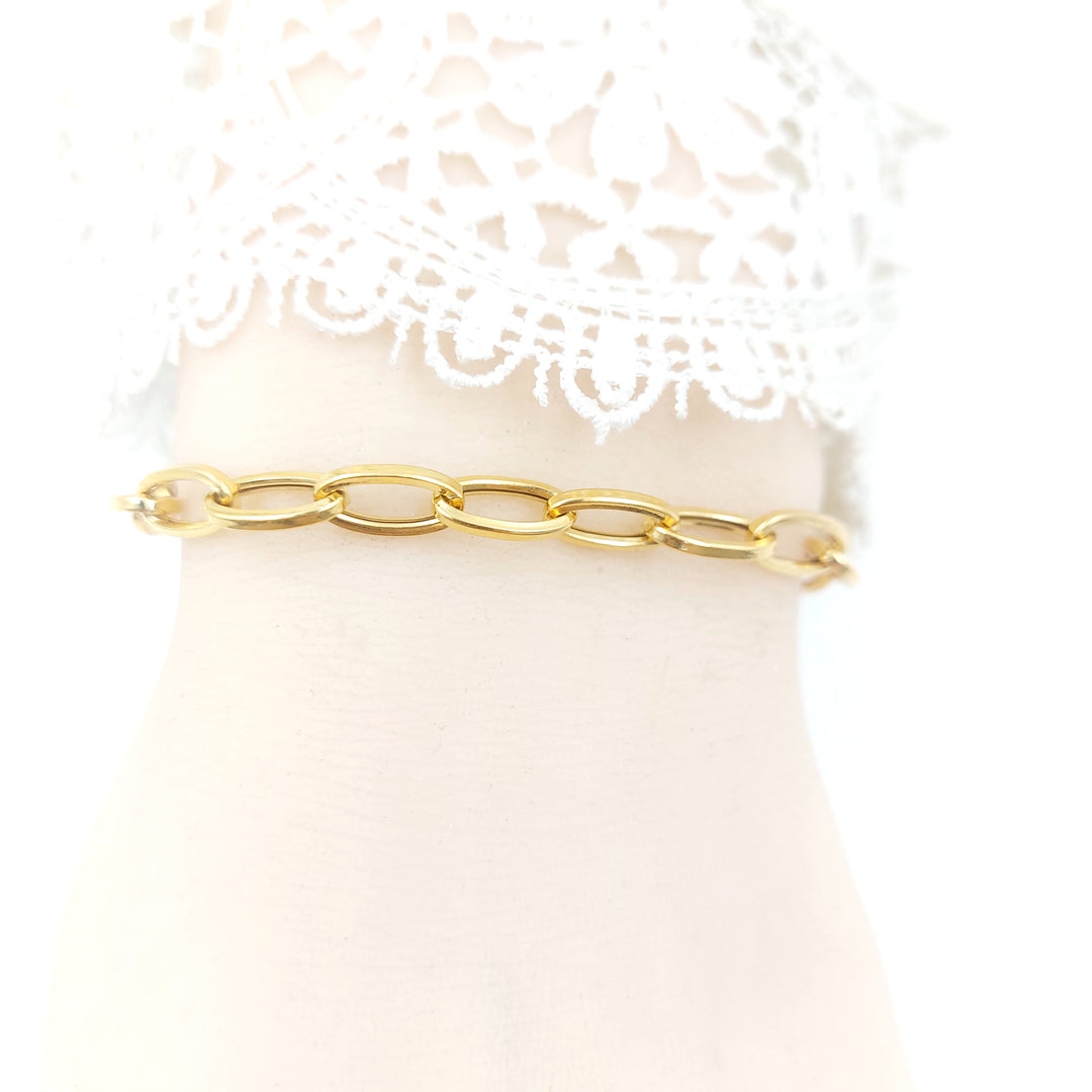 21K اسوارة بيبر كليب-مجوهرات الشيخ سعيد-Saeed Jewelry 