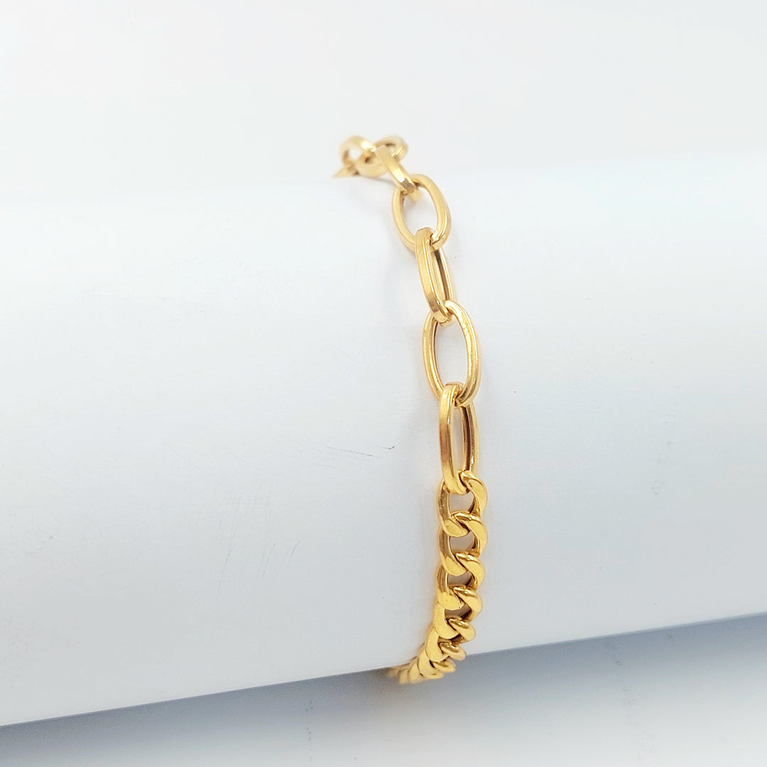 21K اسوارة بيبر كليب-مجوهرات الشيخ سعيد-Saeed Jewelry 