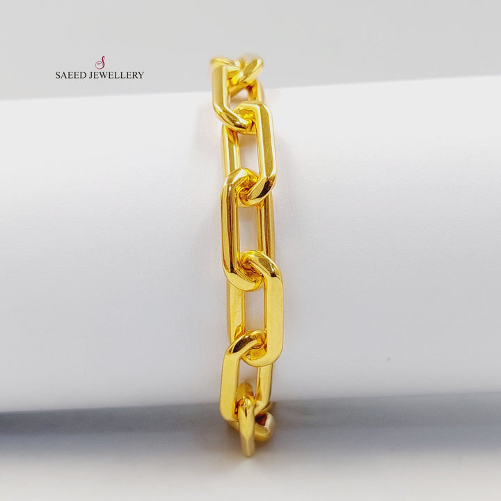 21K اسوارة بيبر كليب-مجوهرات الشيخ سعيد-Saeed Jewelry 