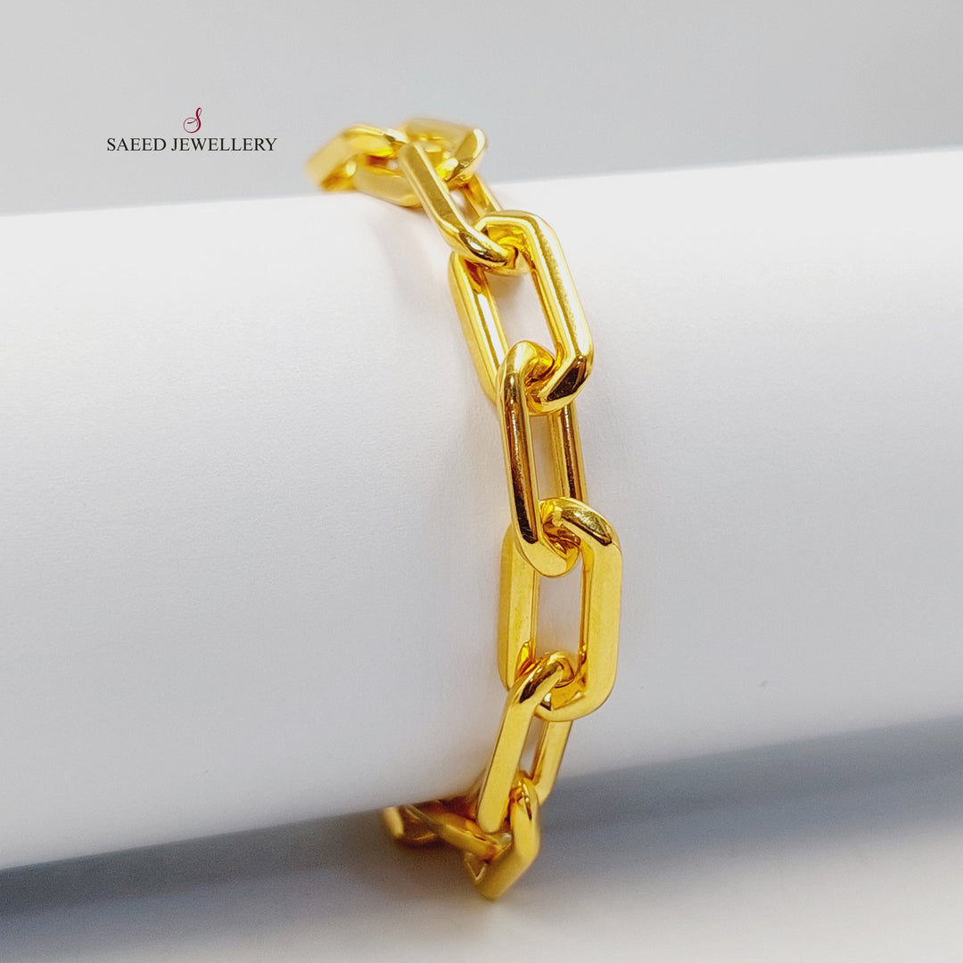 21K اسوارة بيبر كليب-مجوهرات الشيخ سعيد-Saeed Jewelry 