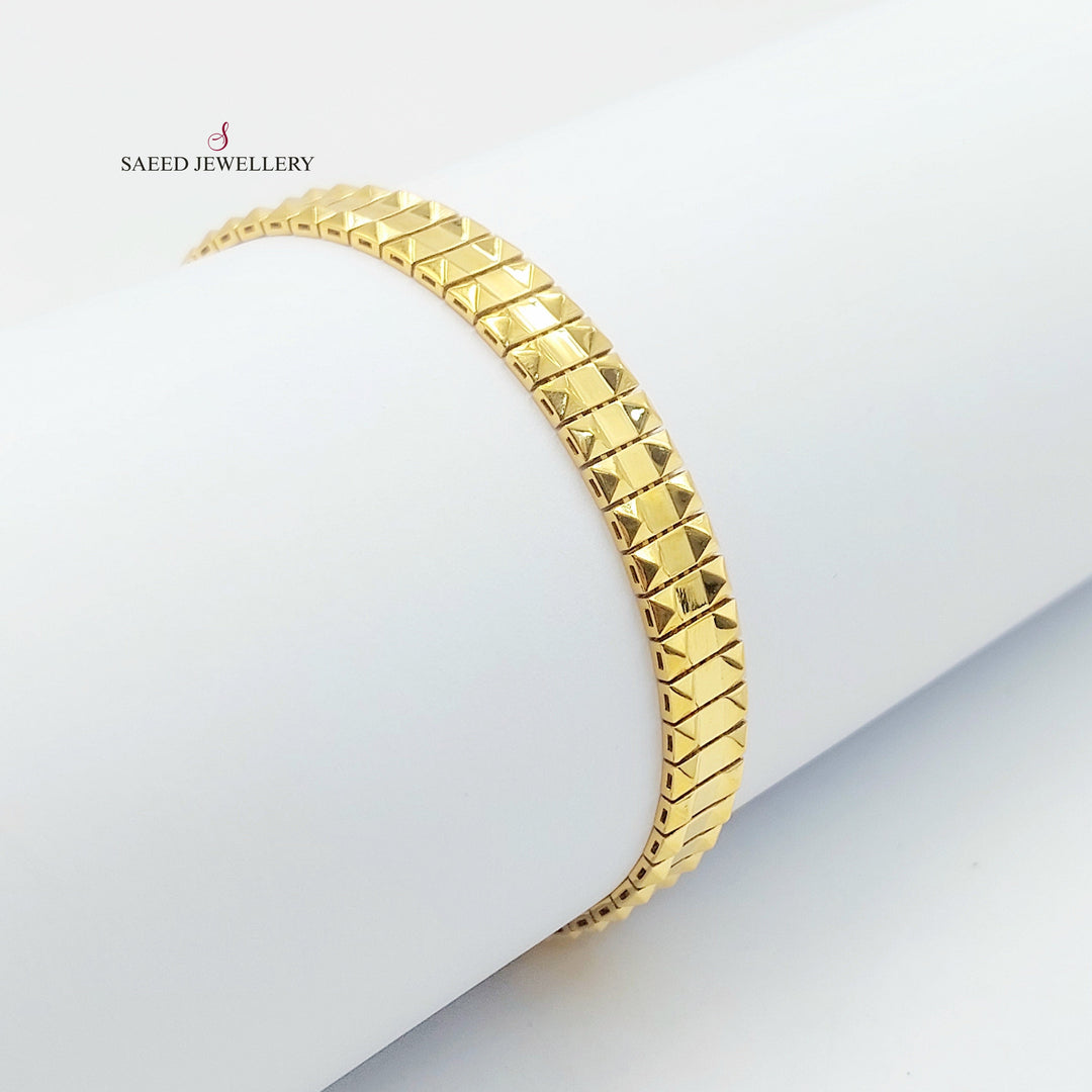 21K اسوارة افعى رشادي-مجوهرات الشيخ سعيد-Saeed Jewelry 