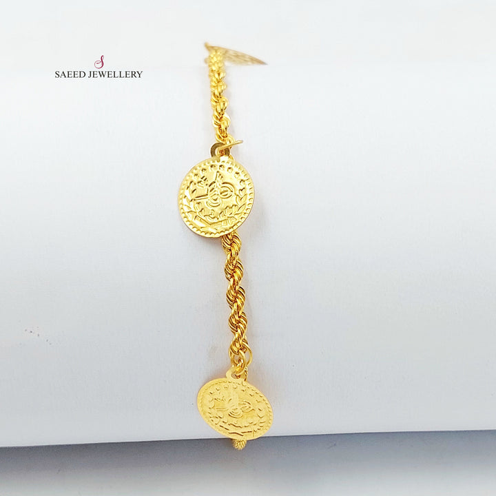 21K اسوارة دنانديش رشادي-مجوهرات الشيخ سعيد-Saeed Jewelry 