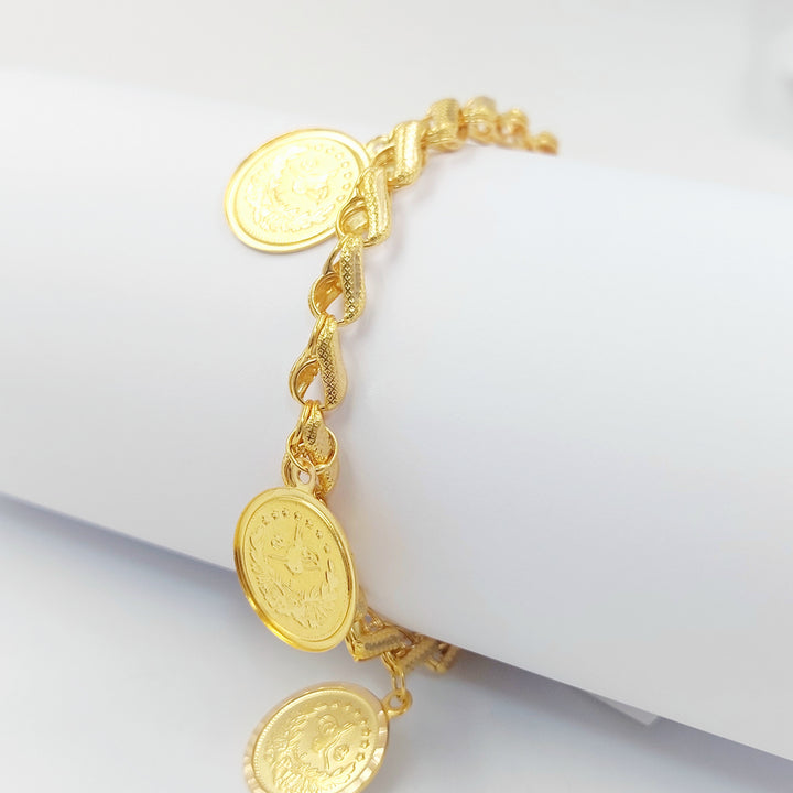 21K اسوارة دنانديش رشادي-مجوهرات الشيخ سعيد-Saeed Jewelry 