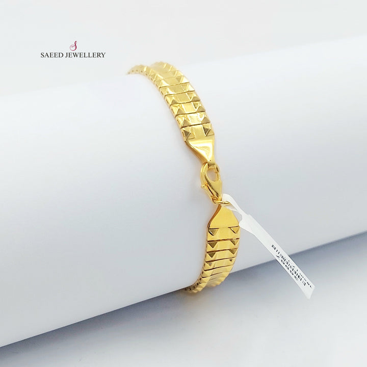 21K اسوارة افعى رشادي-مجوهرات الشيخ سعيد-Saeed Jewelry 